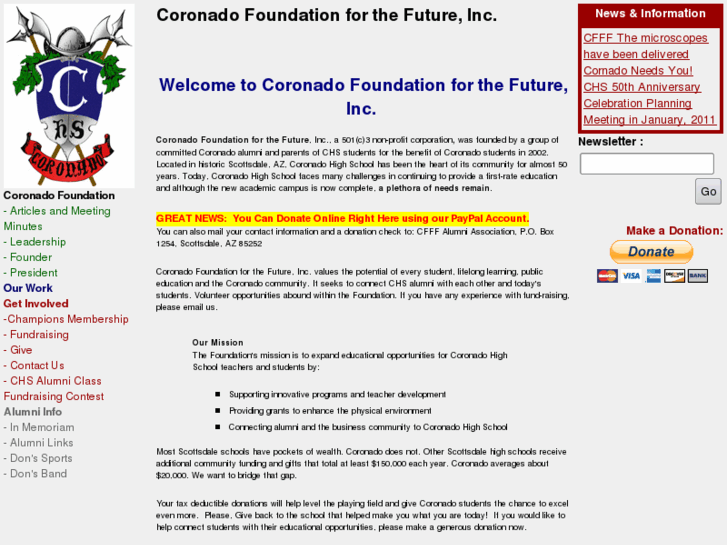 www.coronado-foundation.org