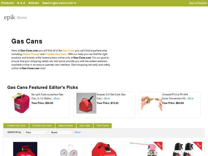 www.gas-cans.com