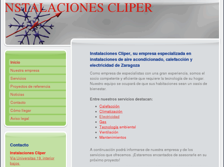 www.instalacionescliper.es