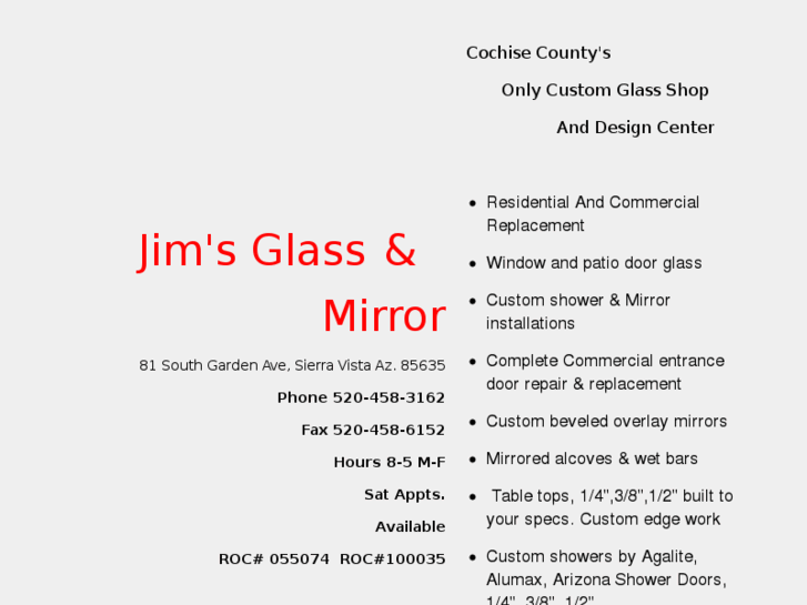 www.jimsglassandmirror.com