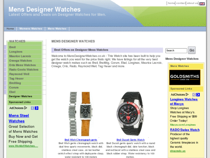 www.mensdesignerwatches.co.uk