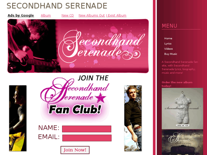 www.secondhandserenade.net