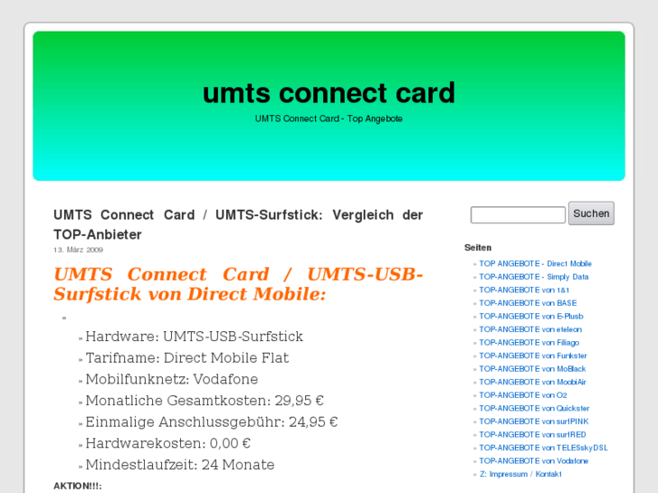 www.umts-connect-card.com