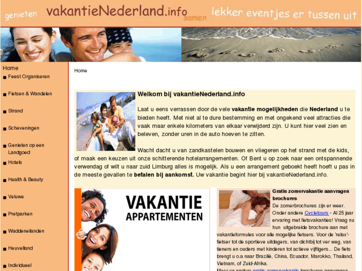 www.vakantienederland.info