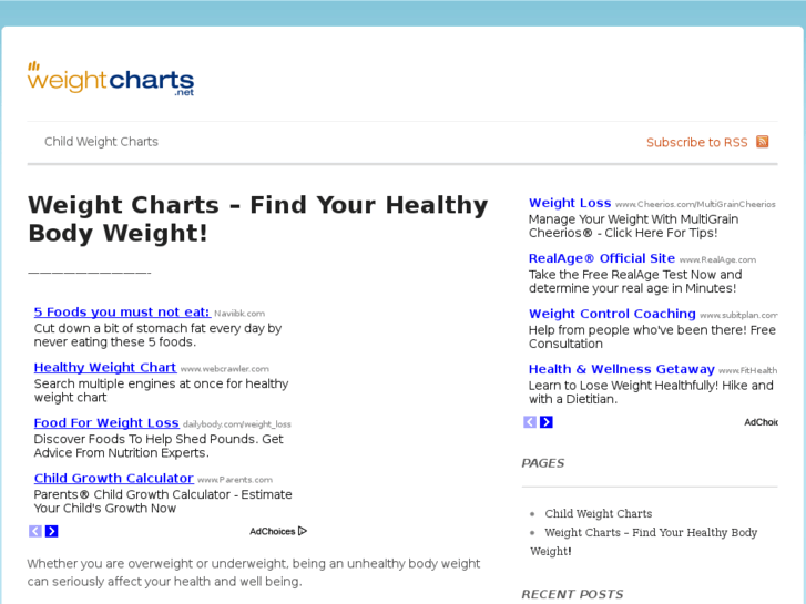 www.weightcharts.net