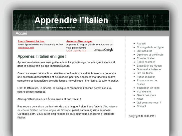 www.apprendre-italien.com