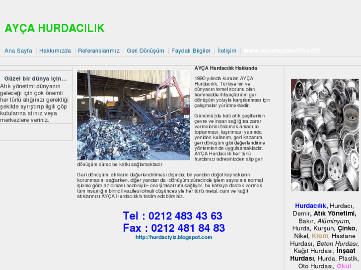 www.aycahurdacilik.com