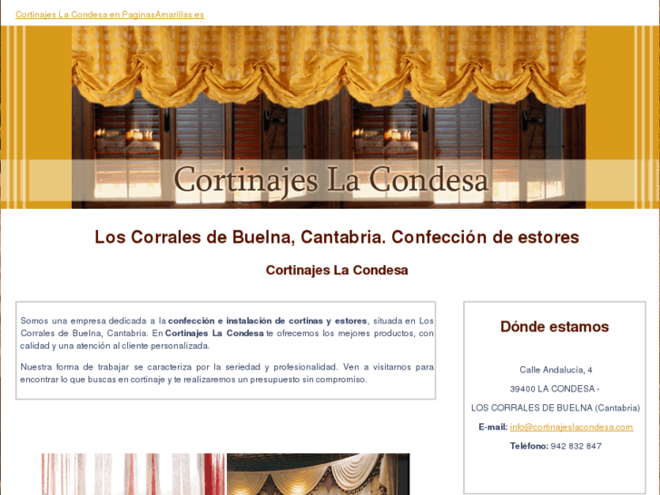 www.cortinajeslacondesa.com