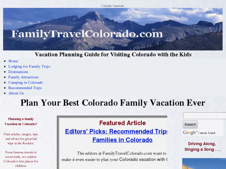 www.familytravelcolorado.com