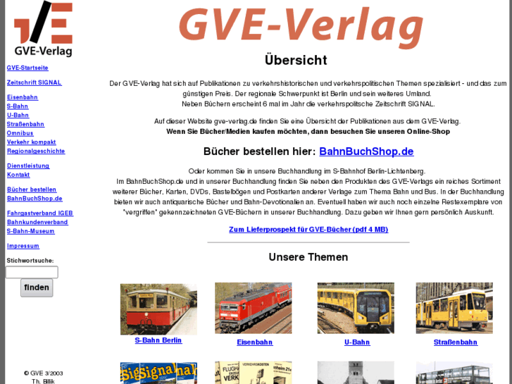 www.gve-verlag.de