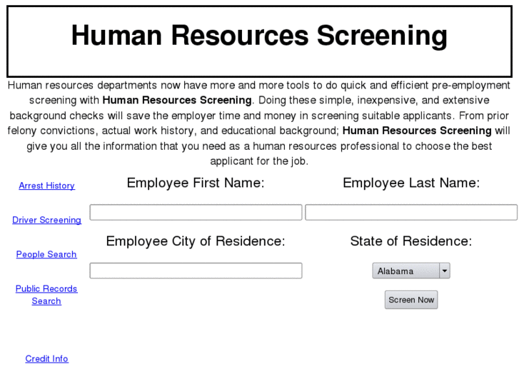 www.hrscreening.net