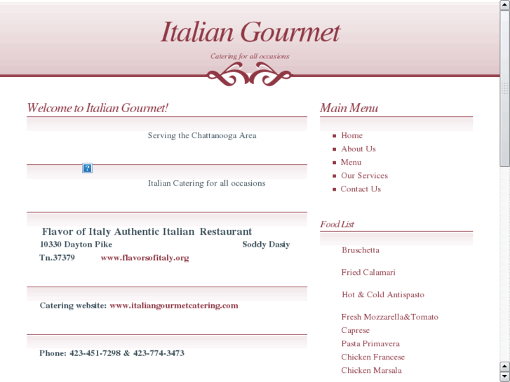 www.italiangourmetcatering.com