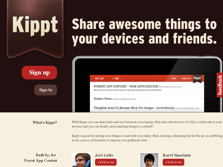 www.kippt.com