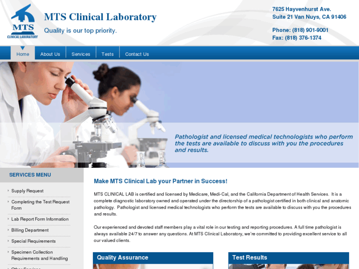 www.mtsclinlab.com