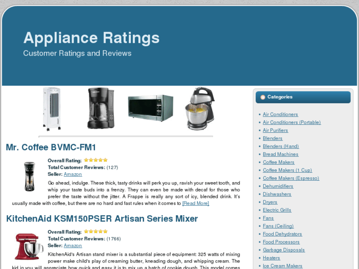 www.appliance-ratings.org