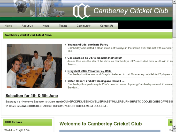 www.camberleycricketclub.com