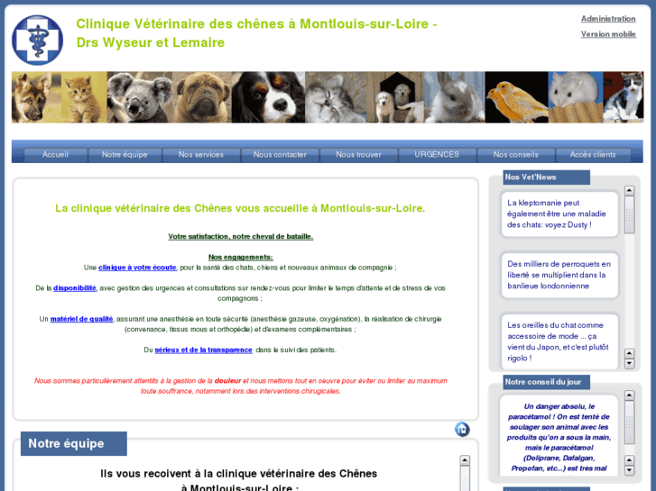 www.chenes-veterinaires-montlouis.com