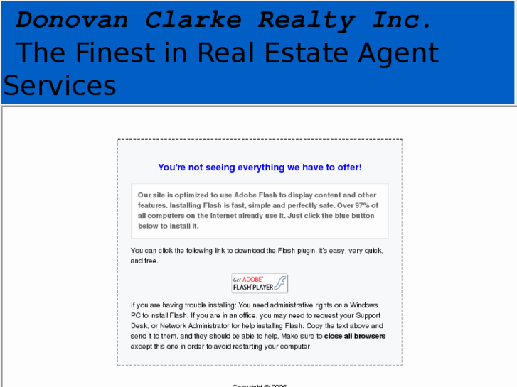 www.donovanclarkerealty.biz