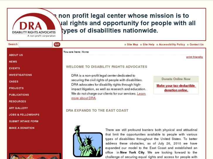 www.dralegal.org