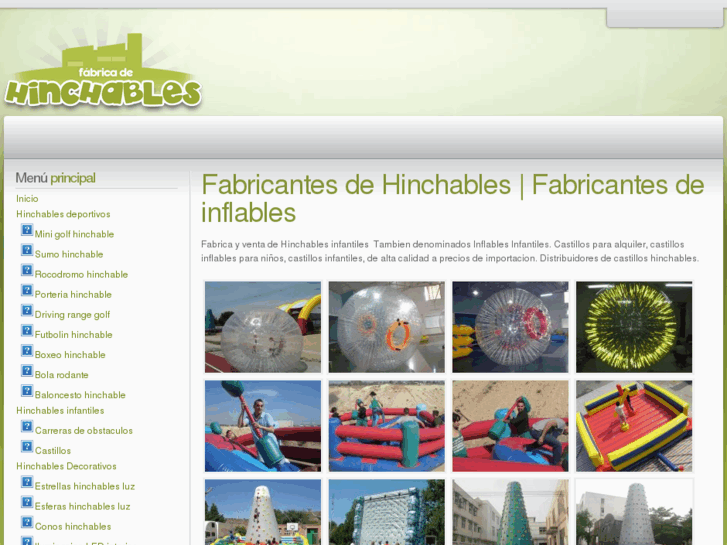 www.fabricadehinchables.es