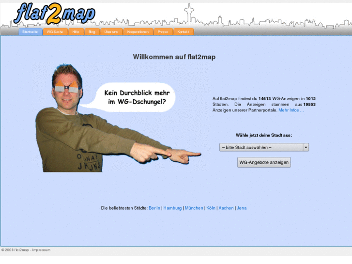 www.flat2map.info
