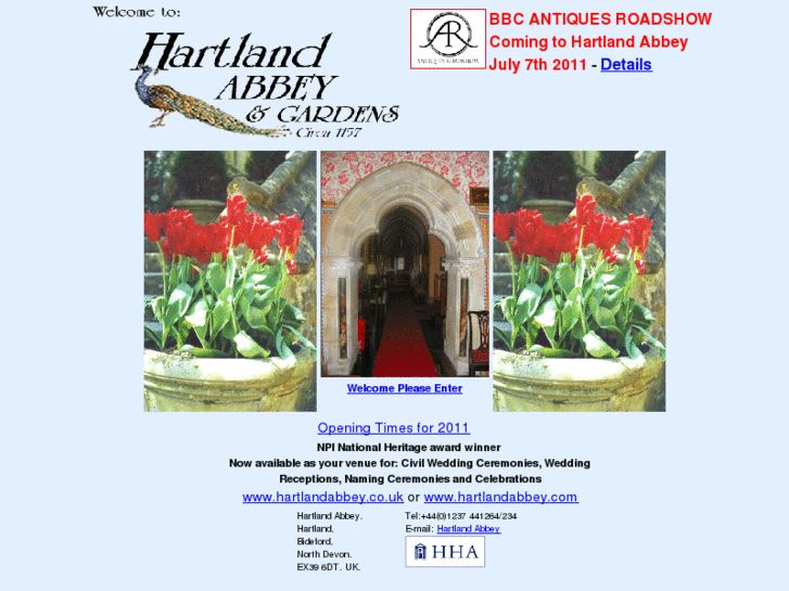 www.hartlandabbey.com