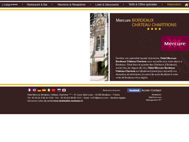 www.hotel-chateau-chartrons-bordeaux.com