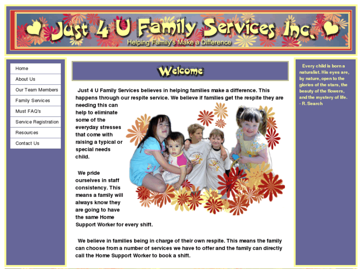 www.just4ufamilyservices.com