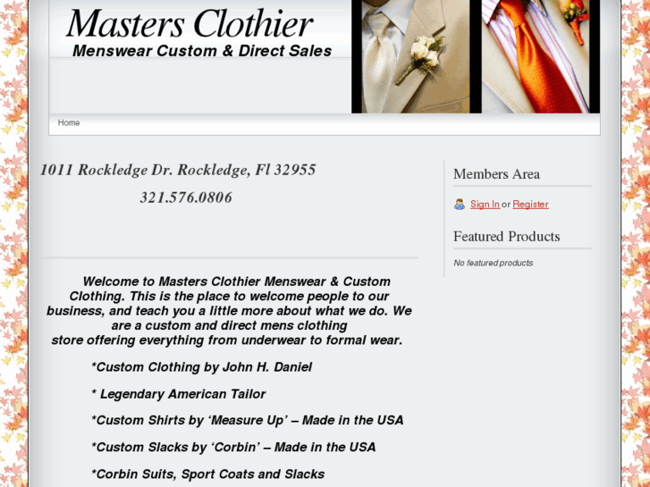 www.masterclothier.com