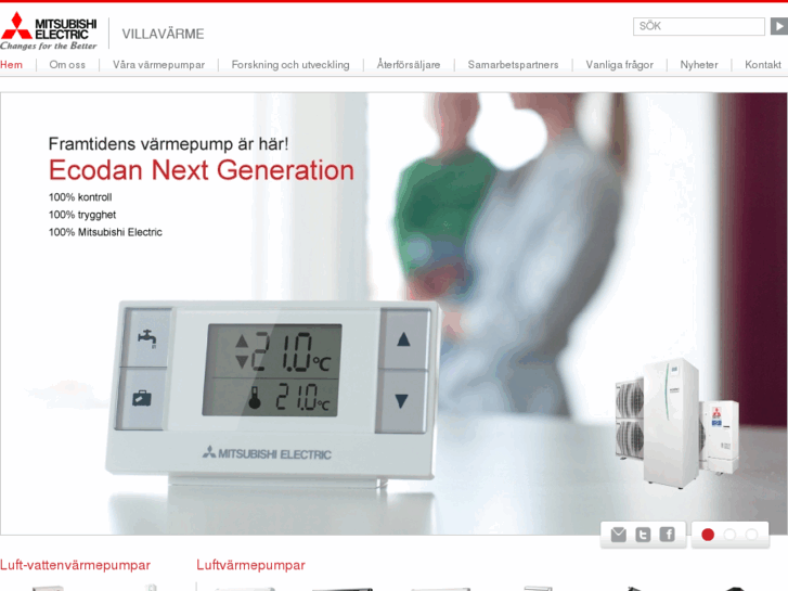 www.mitsubishielectricvillavarme.com