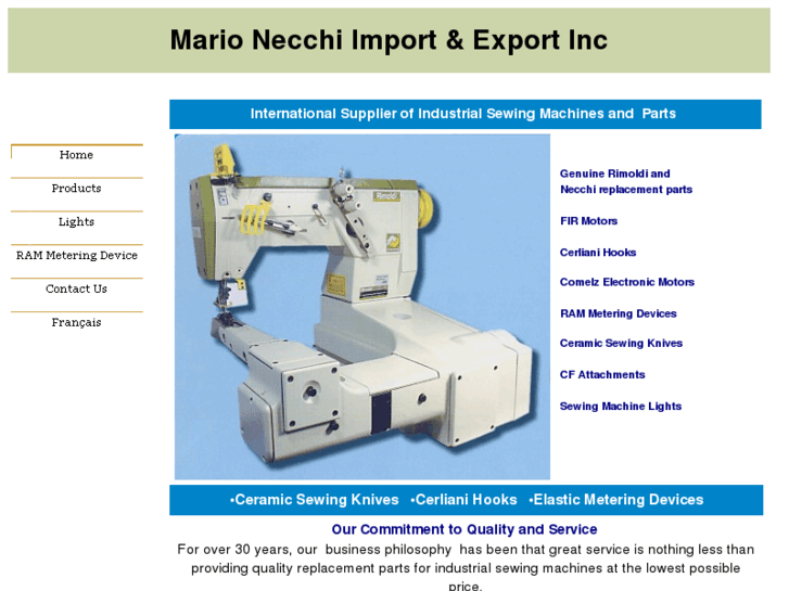 www.necchi-importexport.com