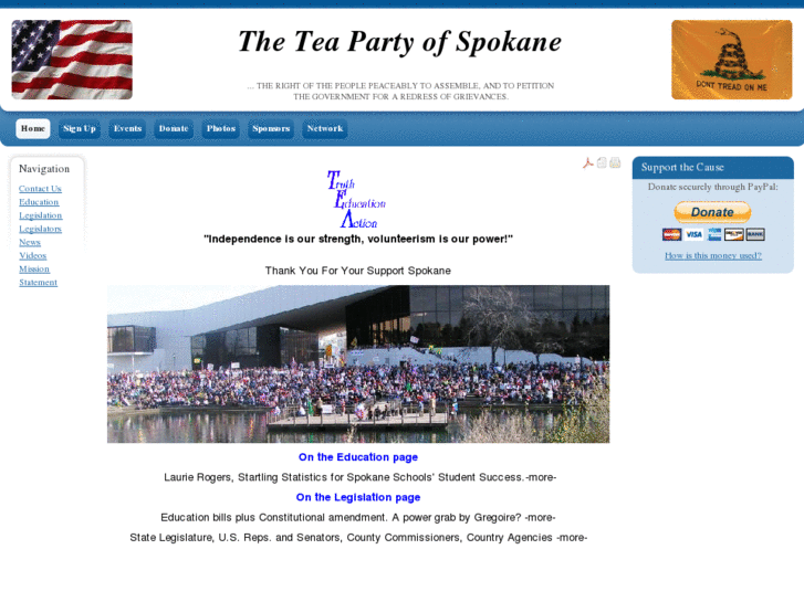 www.officialteapartyofspokane.com