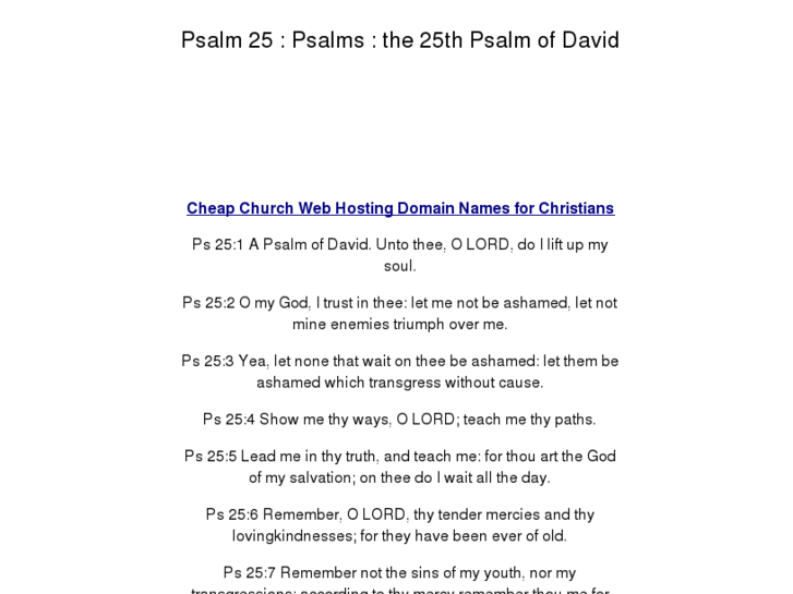 www.psalms25.com