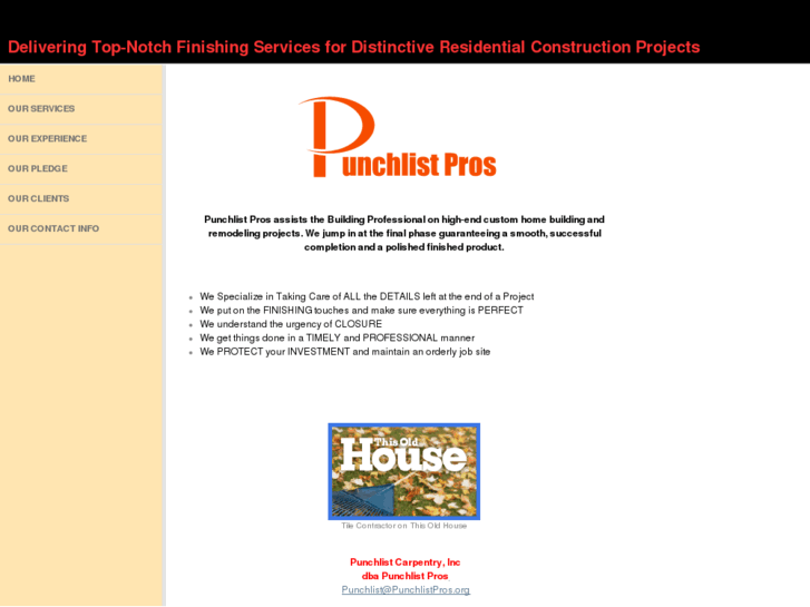 www.punchlistpros.org