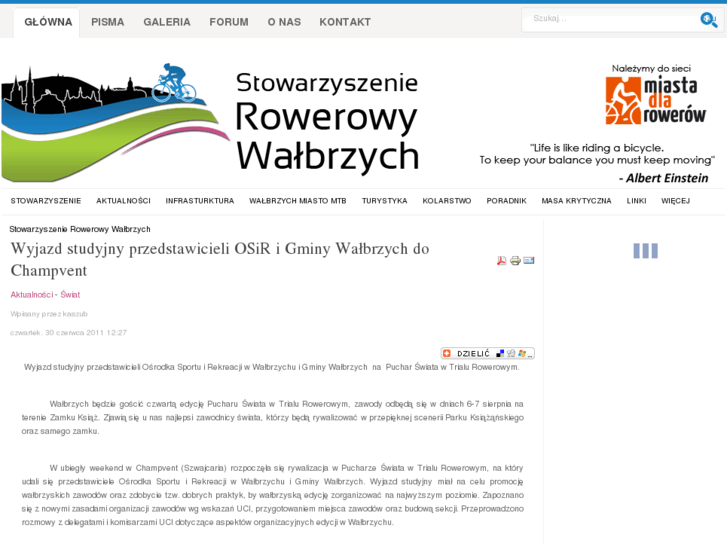 www.rowerowywalbrzych.pl