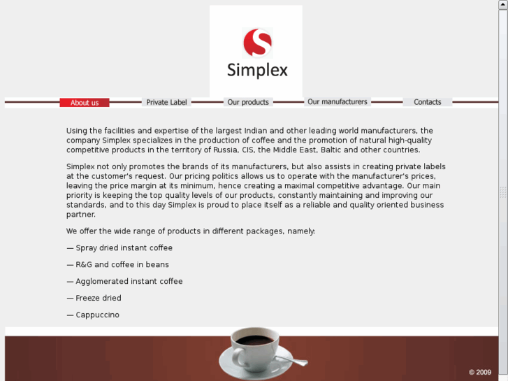 www.simplex-coffee.com