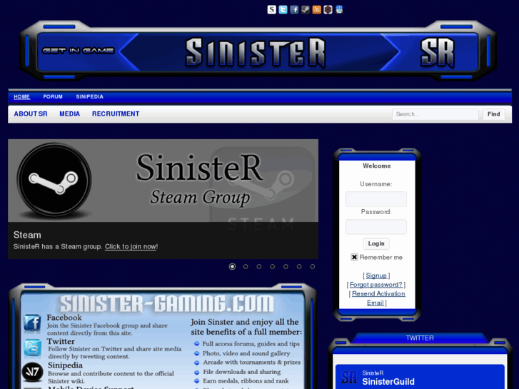 www.sinister-gaming.com