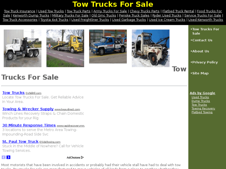 www.towtrucksforsale.org