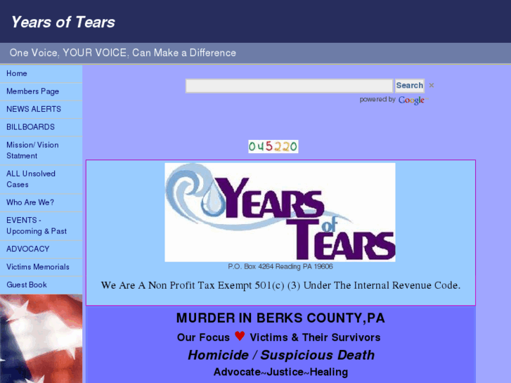 www.yearsoftears.org