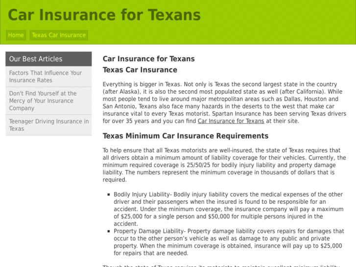 www.carinsurancefortexans.com