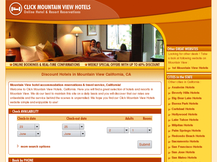 www.clickmountainviewhotels.com