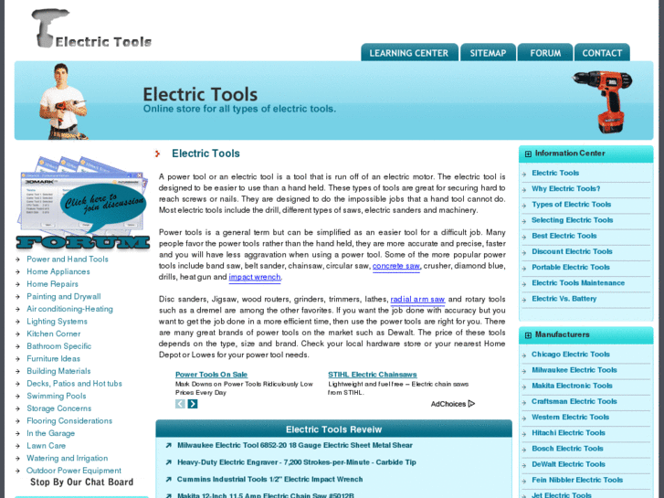 www.electrictools.biz