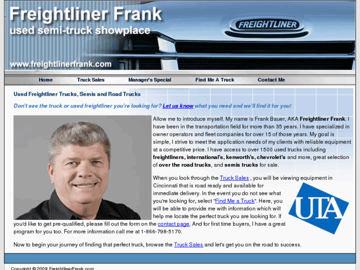 www.freightlinerfrank.com