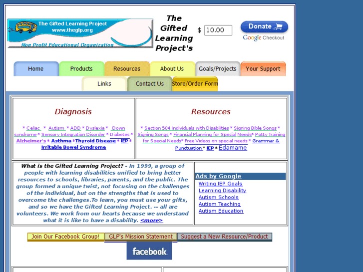 www.giftedlearningproject.org