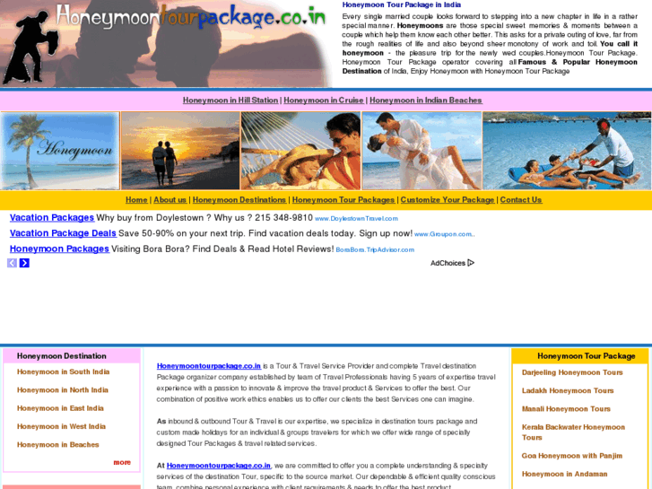 www.honeymoontourpackage.co.in