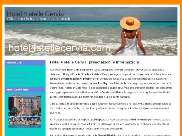 www.hotel4stellecervia.com