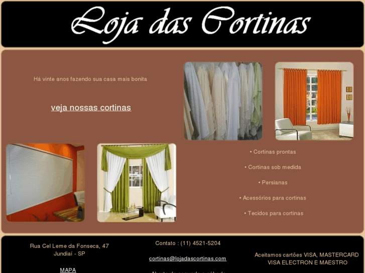 www.lojadascortinas.com