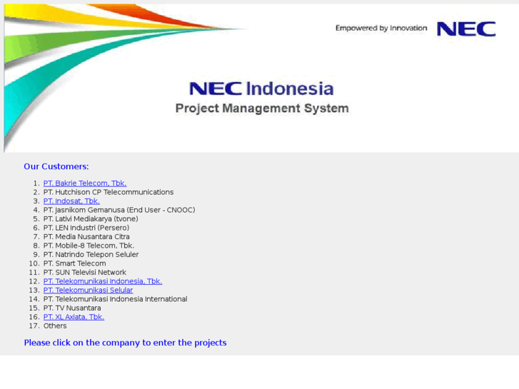 www.neci-project.com