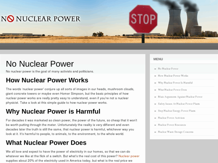 www.newnuclearpowernothanks.org