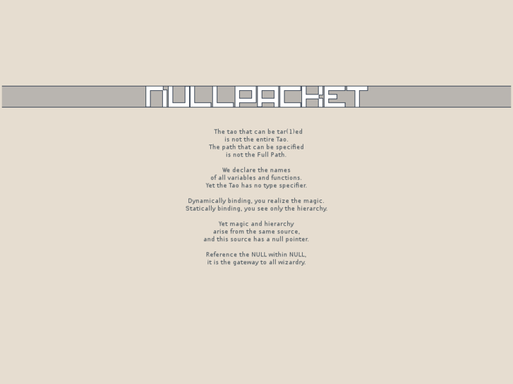 www.nullpacket.net